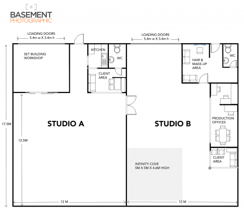 Studio rental for photos and video [+] Basement Photography & Studio Rental
